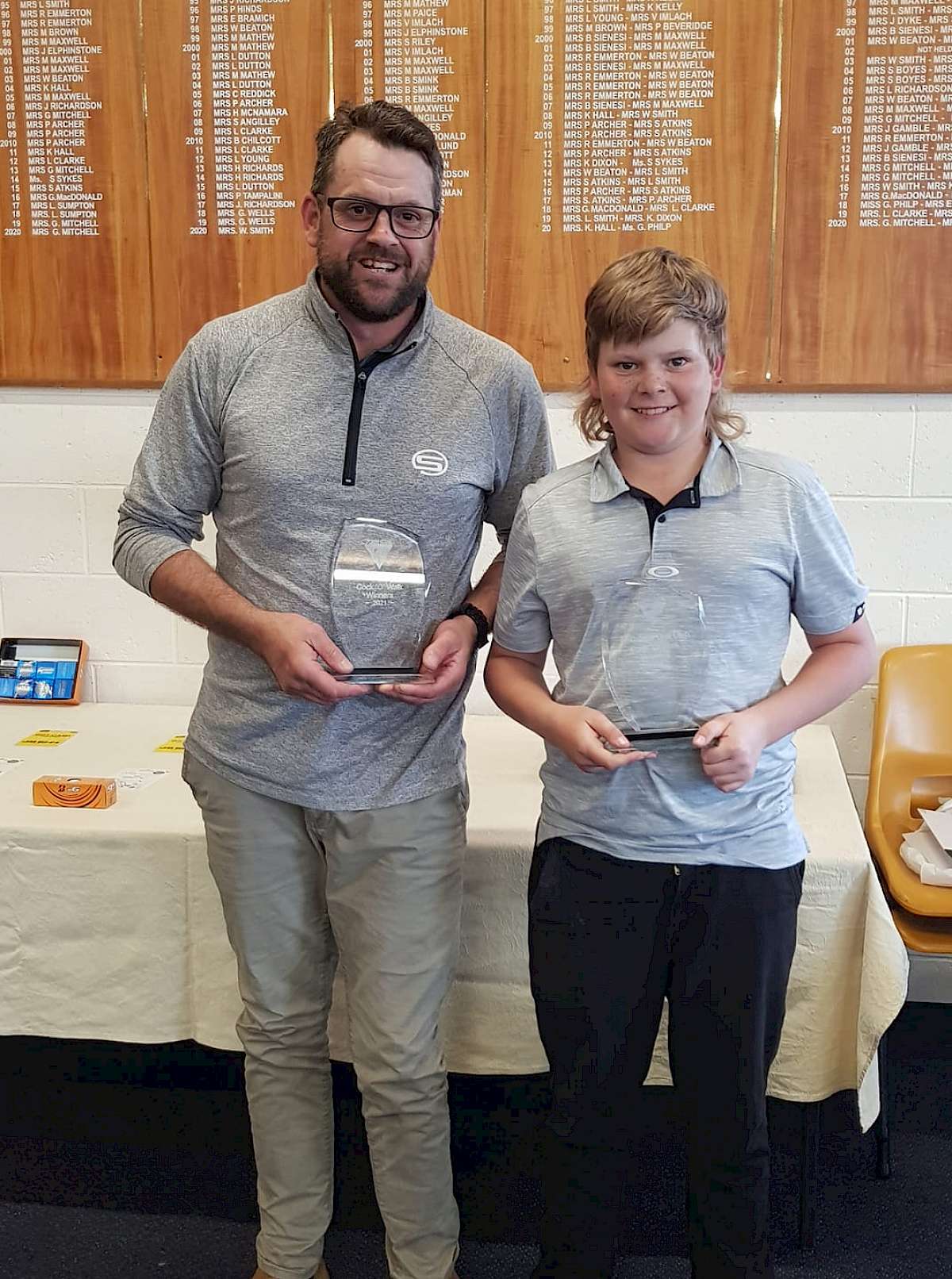 Richard and Josh Lewis