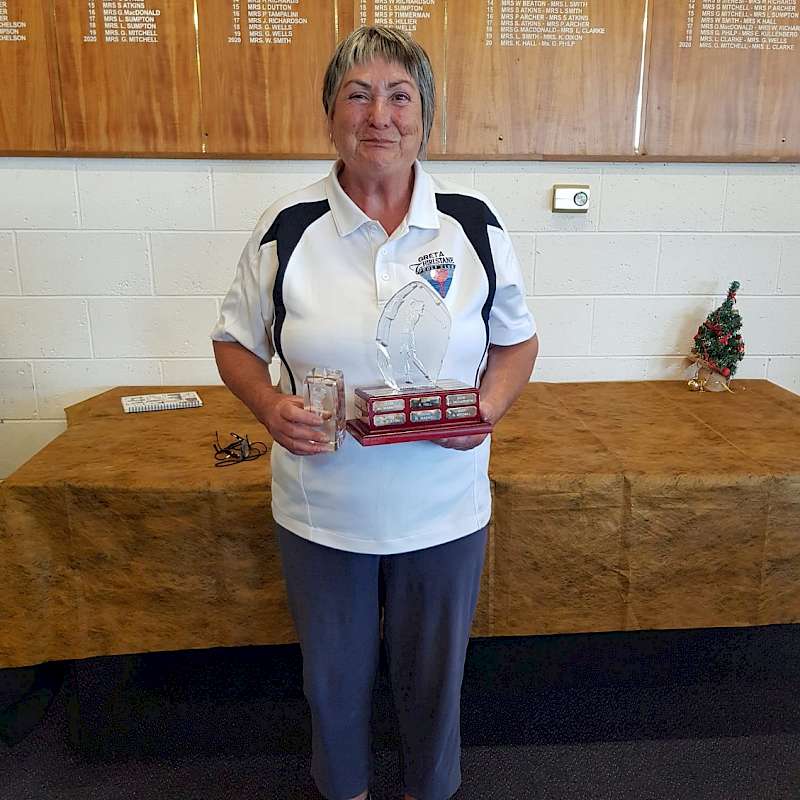 C Grade Champion, Susie Atkins